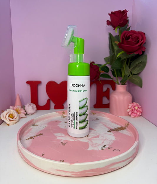 Mousse Nettoyante Démaquillante Aloe Vera