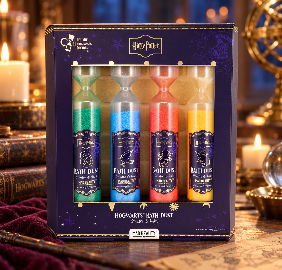 ✨ COFFRET HARRY POTTER – POUDRES DE BAIN HOGWARTS 🪄