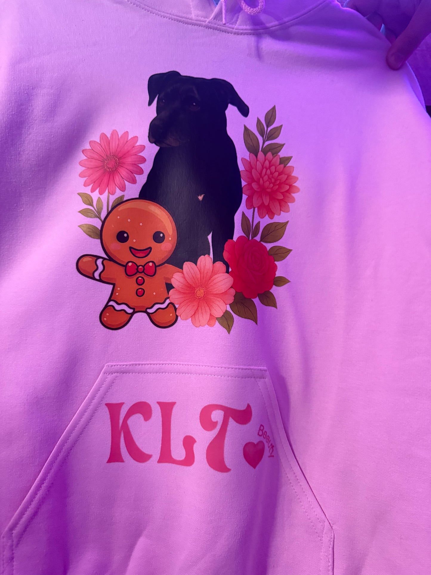 Sweat à capuche recto verso 🌸
