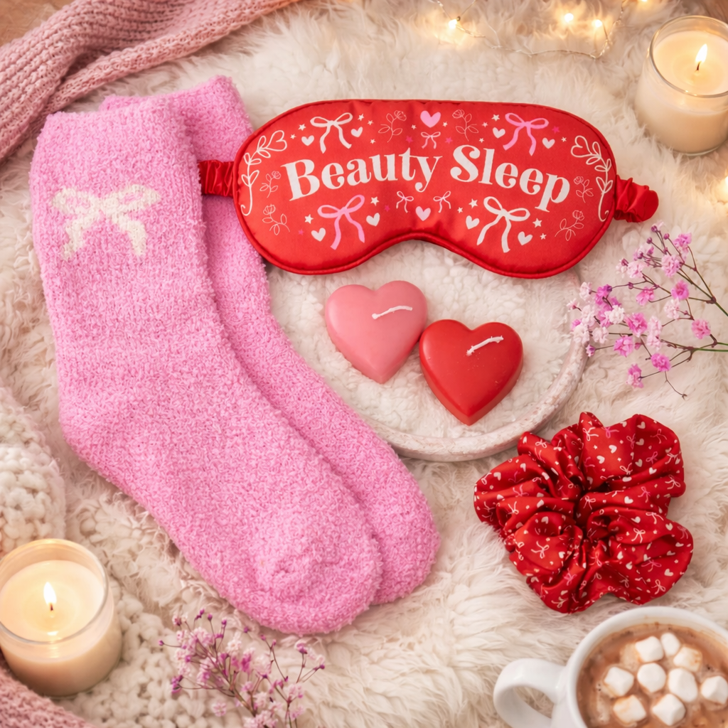 Coffret Cadeau Beauté Sommeil Club d'Amour Propre de la Saint-Valentin 🌸