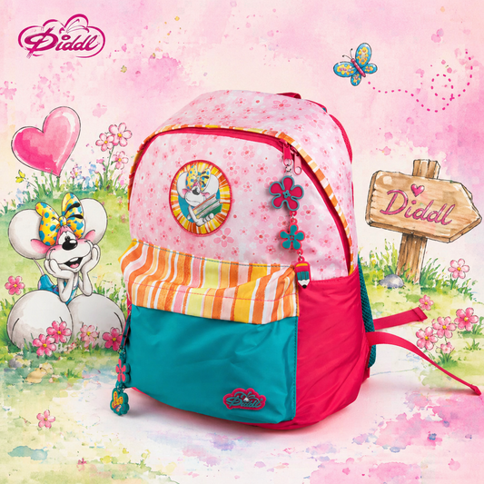 Sac à dos rose Diddl