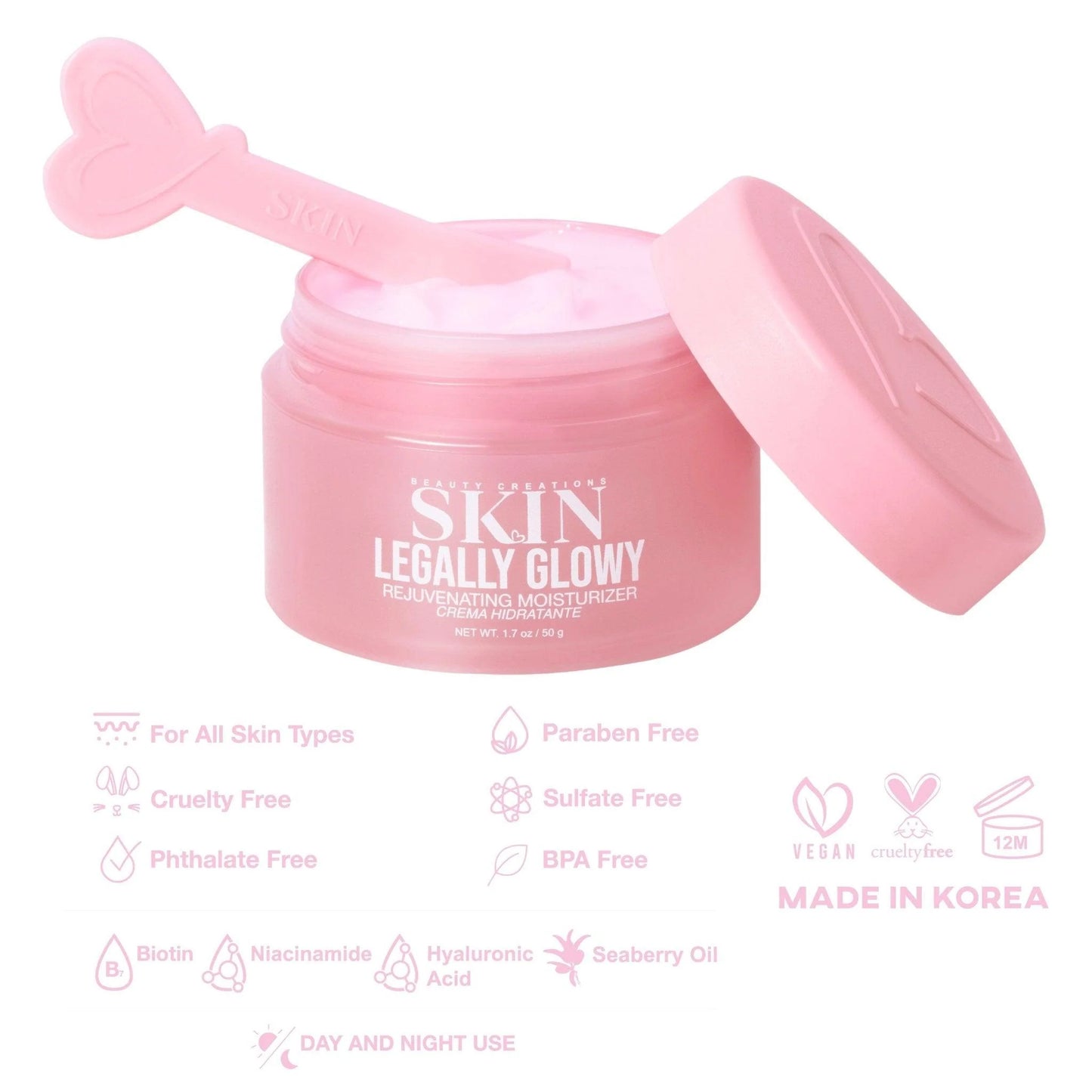 Crème hydratante visage BEAUTY créations ✨
