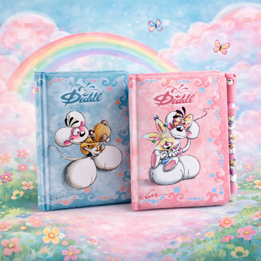 📝 Carnets A6 Diddl & Diddlina avec stylo effaçable ✨
