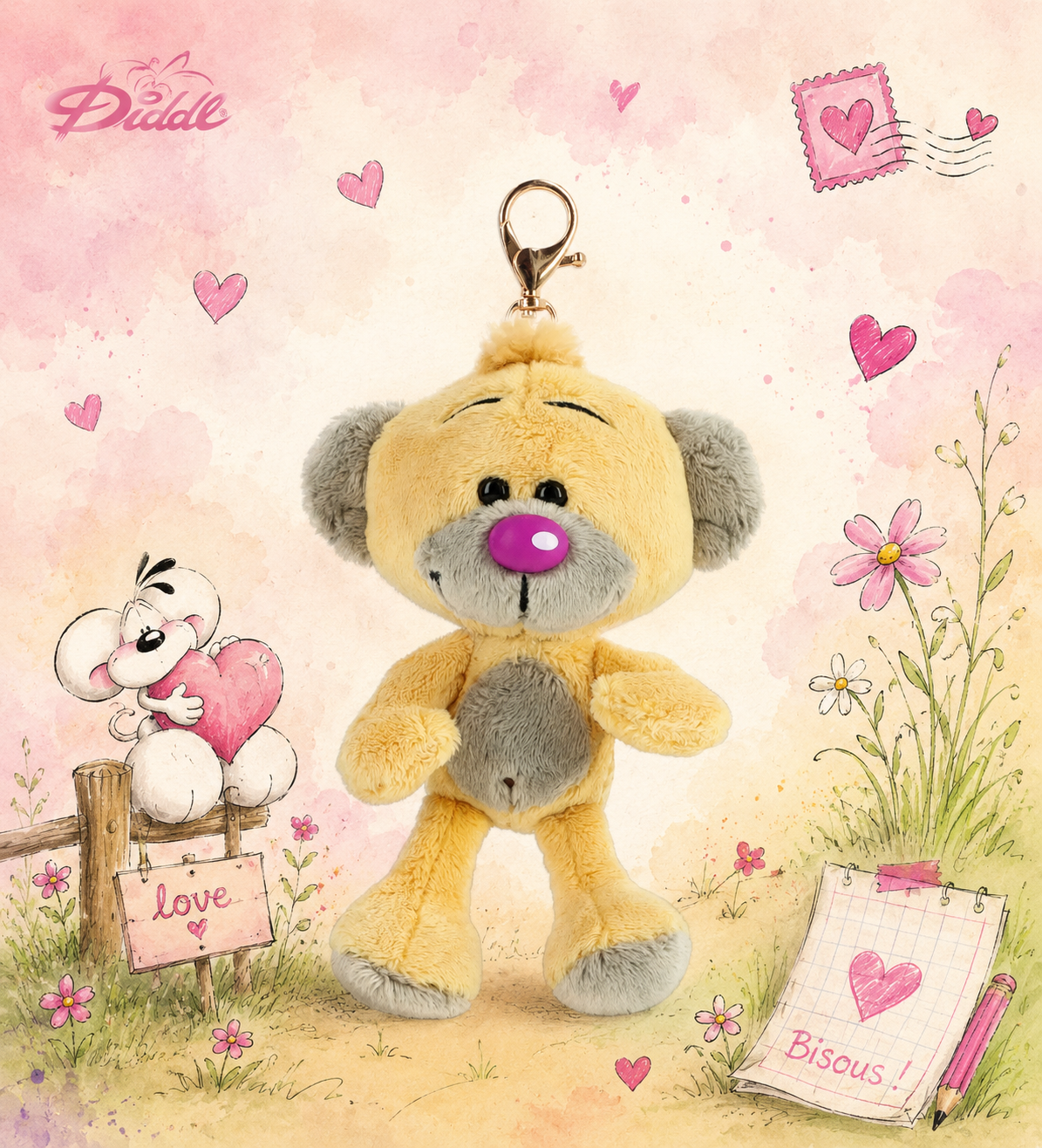 🧸 Porte-clés Pimboli – 13 cm PRECOMMANDE