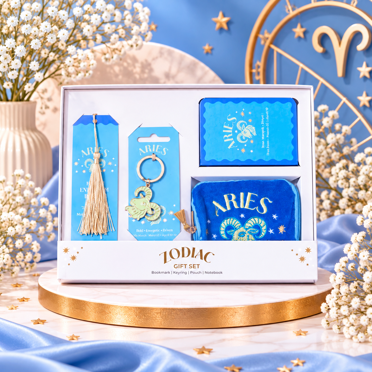♈✨ COFFRET CADEAU ASTROLOGIQUE BÉLIER – ZODIAC ✨♈