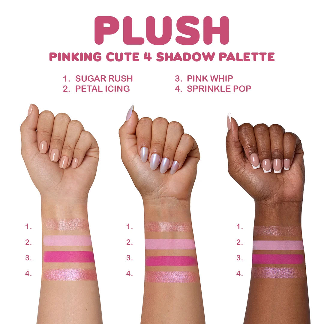 Palette 4 couleurs Plush 🎀