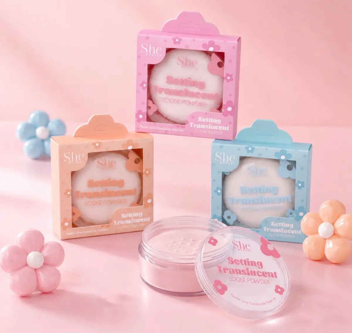 Poudre libre fixatrice 🎀
