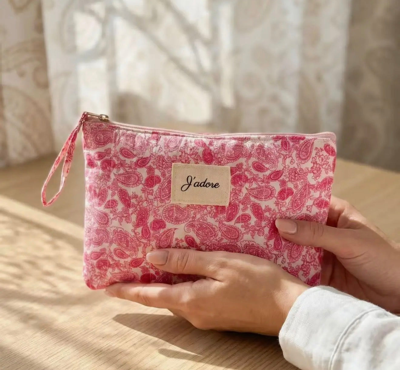 Pochette j’adore rose 🌸
