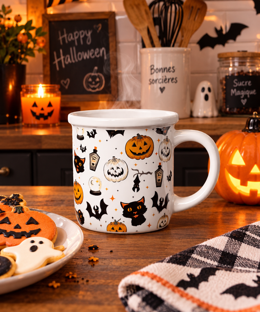 🎃 Mug Halloween – Ambiance ensorcelante 👻