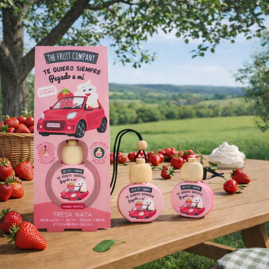 🍓 Diffuseur Voiture – Fraise Chantilly 🍦