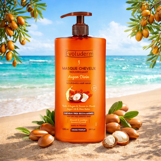 Masque Cheveux Nourrissant Argan Divin ✨