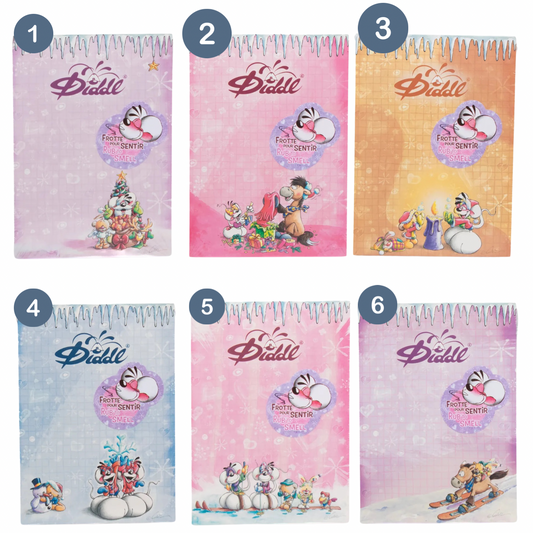 Bloc A6 Noël diddl ❄️ PRÉCOMMANDE EXPÉDITION À PARTIR DU 31 octobre ⚠️