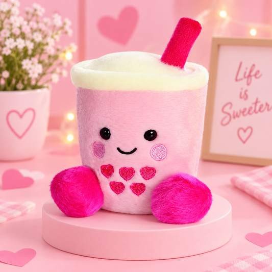 Peluche bubble tea 13cm