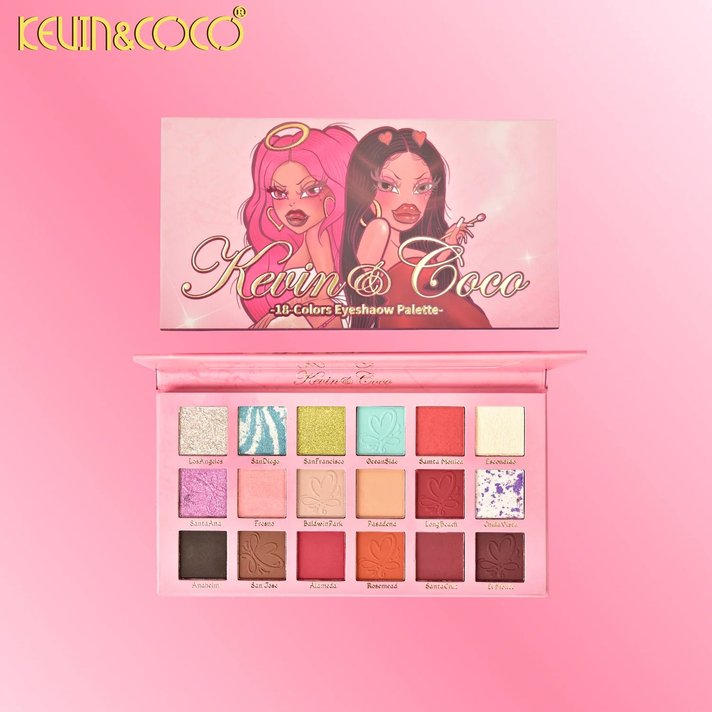 Palette 18 fards Kevin&coco ✨