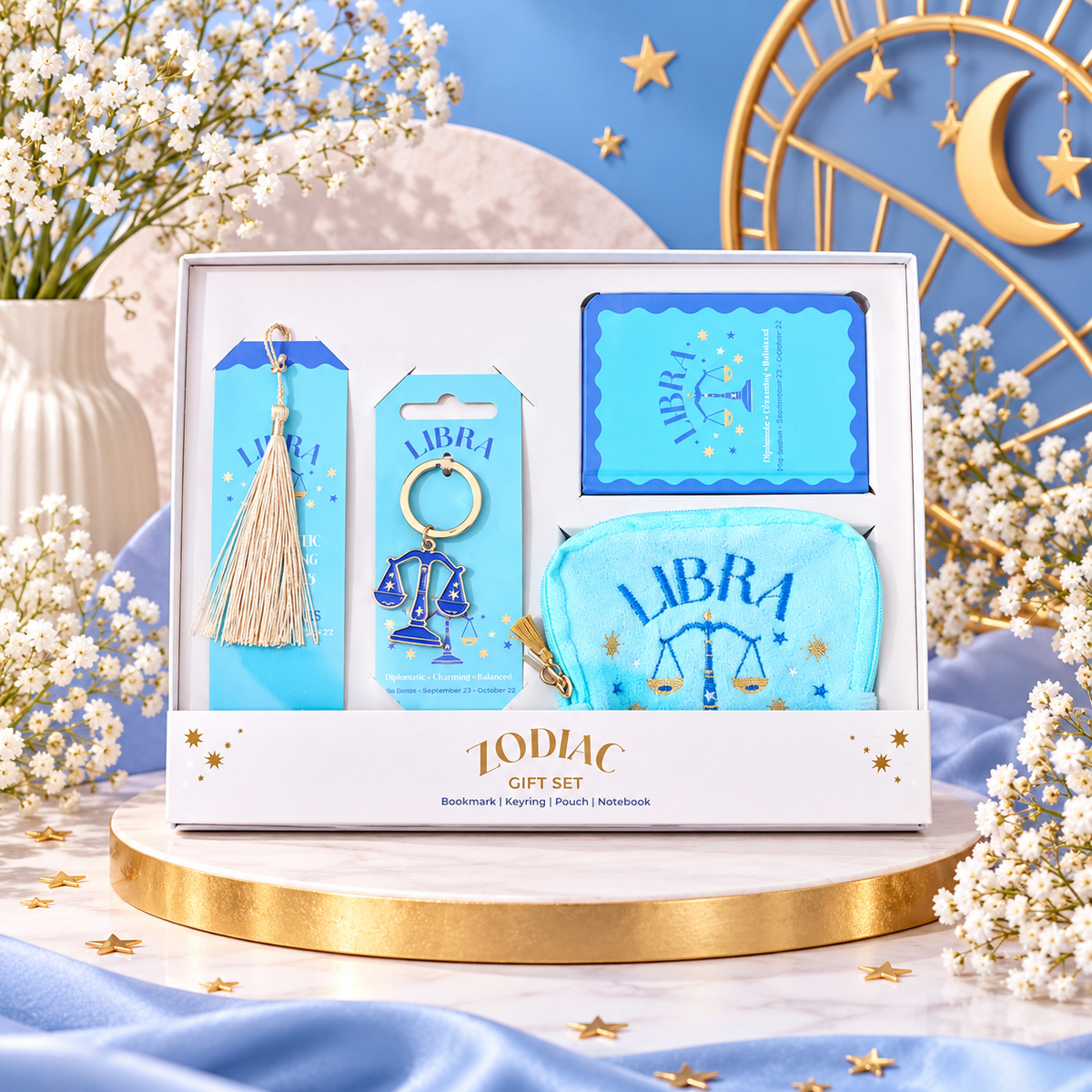 ♎✨ COFFRET CADEAU ASTROLOGIQUE BALANCE – ZODIAC ✨♎