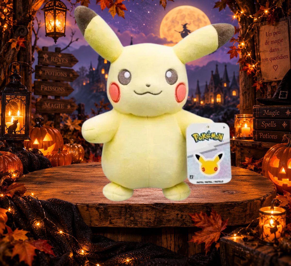 Peluche Pikachu 20cm 30 ieme anniversaire ✨
