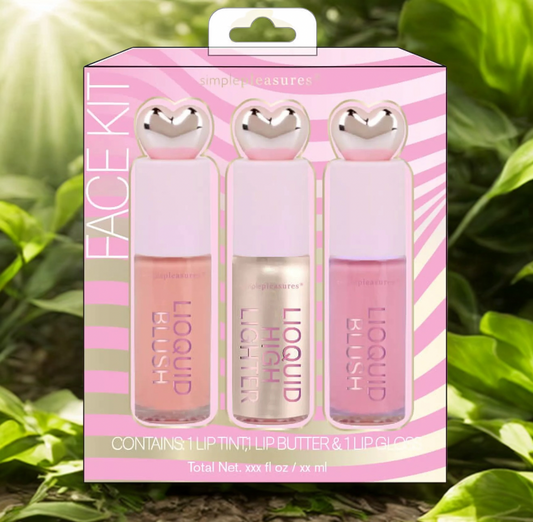 Coffret makeup visage