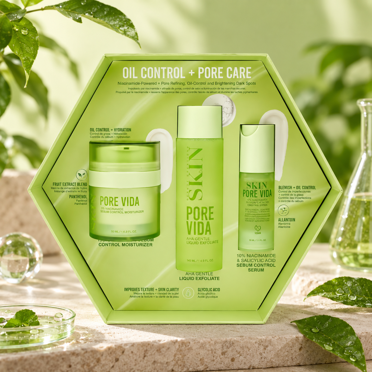 Coffret contrôle des pores 💚 beauty créations