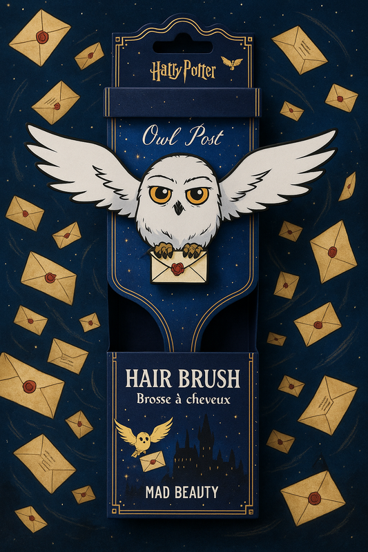 Brosse cheveux Hedwige HARRY POTTER 🪄