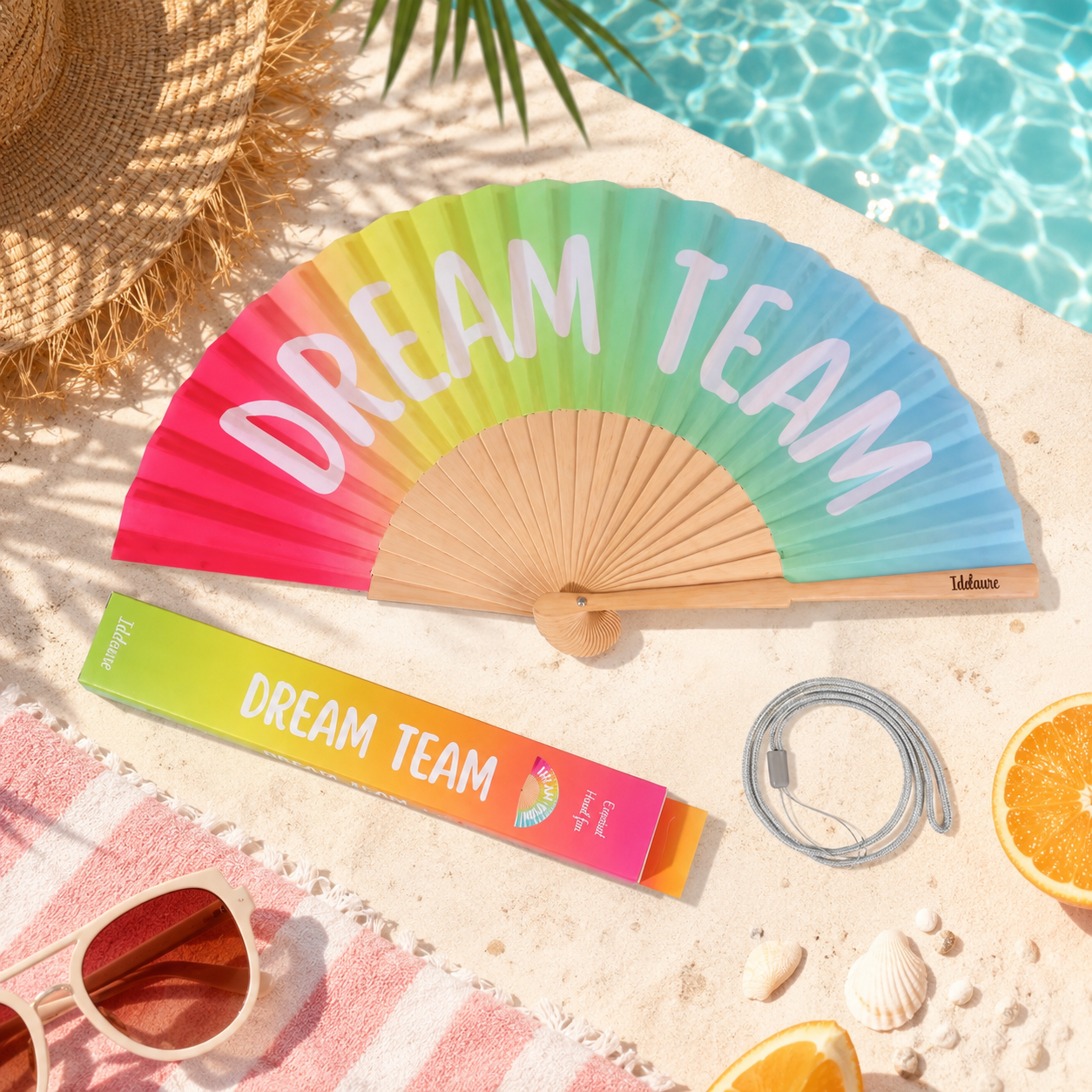 🌈 Éventail “Dream Team” 🌈