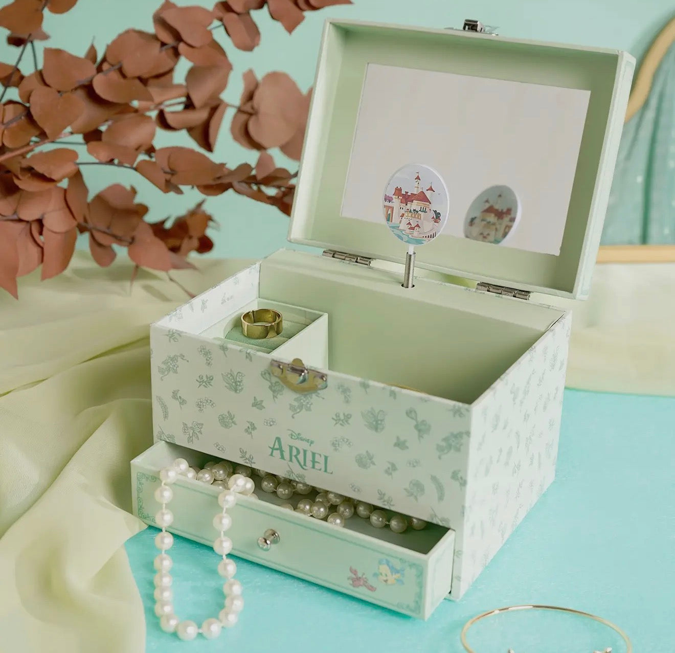 Boîte à bijoux Ariel 💚