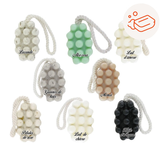 Savon de massage corde