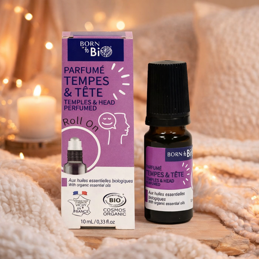 Roll On Tempes & Tête - 10 mL 💜