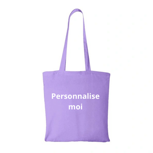 Personnalise ton TOTE BAG lavande